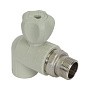 Краны шаровые ПП DN 20-25 PN 25 для радиатора угловые серые Valfex купить в Екатеринбурге | "Проконсим"