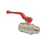 Кран латунный шаровой Valfex Premium.214.NR1.012 усиленный Н 11Б27фт1М DN 15 PN 63 никелированный рычаг муфта-штуцер купить в Екатеринбурге | "Проконсим"