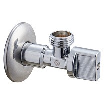 Краны латунные шаровые угловые MVI BV.464 DN 15-20 PN 10 штуцер бабочка купить в Екатеринбурге | "Проконсим"