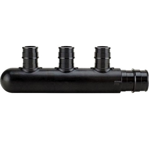 Коллектор PPSU для PEX труб 25х16х25 PN 10 OP под надвижную гильзу 3 выхода ONE PLUS купить в Екатеринбурге | "Проконсим"