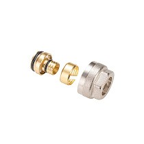 Фитинг обжимной для ПЭ и МП-трубы (евроконус) MVI 3/4'' 16x2.2 купить в Екатеринбурге | "Проконсим"