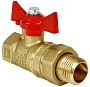 Краны латунные шаровые 11Б27фт1М DN 15-32 PN 40 бабочка-американка Valfex.230 Standart ГОСТ Р 59553 купить в Екатеринбурге | "Проконсим"