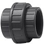 Муфта разборная НПВХ DN 50-1 1/2" PN 16 клеевая с внутренней резьбой черная Aquaviva BOG50120 купить в Екатеринбурге | "Проконсим"