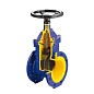 Задвижка чугунная DN 125 PN 16 с обрезиненным клином EPDM 70гр. Zetkama zGAT.111D125C57 купить в Екатеринбурге | "Проконсим" (920300109)