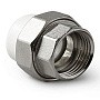 Муфта комбинированная ПП 75-2 1/2'' PN 25 разъёмная с внутренней резьбой белая Pro Aqua PA20026 купить в Екатеринбурге | "Проконсим"