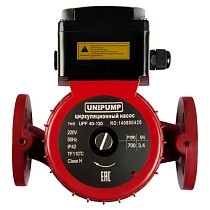 Насос циркуляционный с мокрым ротором UNIPUMP UPF фланцевый купить в Екатеринбурге | "Проконсим"