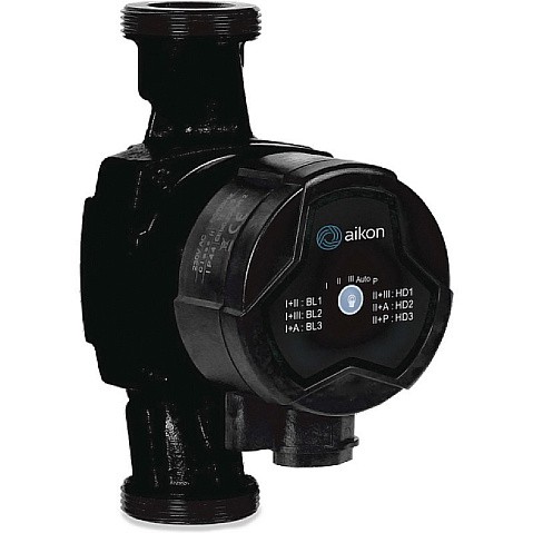 Насос циркуляционный PN 10,L 180, 65Вт 1х220В с мокрым ротором AIKON CMS(L)25-4T1M 3х-скоростной резьбовой 110гр. купить в Екатеринбурге | "Проконсим"