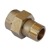 Американки латунные DN 15-50 PN 40 муфта-штуцер прямые купить в Екатеринбурге | "Проконсим"