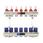 Коллекторная группа из латуни DN 25-7 вых. G-3/4'' евроконус, с расходомерами, без дренажного крана и воздухоотводчика VARMEGA VM15407 купить в Екатеринбурге | "Проконсим"