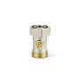 Узелы нижнего подключения VARMEGA VM143 DN20 прямой однотрубный 3/4''x3/4'' евроконус муфта-штуцер купить в Екатеринбурге | "Проконсим"