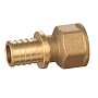 Муфта латунная для PEX DN 25- ВР 3/4'' под надвижную гильзу PLP купить в Екатеринбурге | "Проконсим"