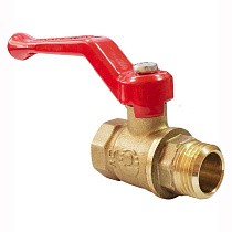 Краны латунные шаровые 11Б27фт1М DN 15-20 PN 25 рычаг муфта-штуцер Valfex Optima.215.LOR1 купить в Екатеринбурге | "Проконсим"