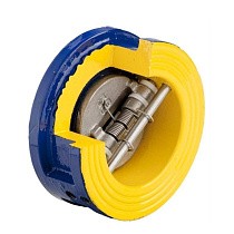 Клапаны обратные 2-створчатые DN 50-150 PN 16  чугунные створки межфланцевые Zetkama zCHE.407A купить в Екатеринбурге | "Проконсим"