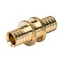 Муфта латунная для PEX-PEX труб 16х2,0-16х2,0 PN 16 ремонтная под надвижную гильзу MVI SF.322.04 купить в Екатеринбурге | "Проконсим"