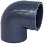 Отвод НПВХ 90гр. DN 20 PN 16 напорный клеевой черный Aquaviva ELW02090 купить в Екатеринбурге | "Проконсим"