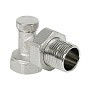 Клапан для радиаторов VALFEX VF.019.N.05, PN-10, угловой, настроечный G-3/4" ВР-НР купить в Екатеринбурге | "Проконсим"