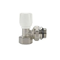 Вентили радиаторные ручные DN 20 PN 10 угловые 3/4'' с уплотнением муфта-штуцер VARMEGA купить в Екатеринбурге | "Проконсим"