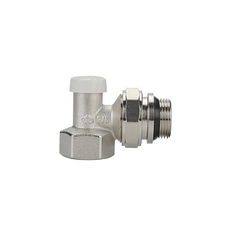 Клапан радиаторный VARMEGA VM10213 DN20 PN10 угловой настроечный G-3/4'' с уплотнением муфта-штуцер купить в Екатеринбурге | "Проконсим"
