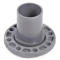 Патрубки НПВХ гладкие SDR26 DN 90-315 PN 10 с металлическим фланецем Хемкор купить в Екатеринбурге | "Проконсим"