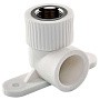 Угольник установочный ПП 25-1/2'' PN 25 с внутренней резьбой белый РТП 15110 купить в Екатеринбурге | "Проконсим"
