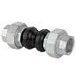 Компенсатор EPDM с оцинкованными чугунными резьбовыми патрубками DN 50 PN 16 Рашворк 505-050-16 купить в Екатеринбурге | "Проконсим"