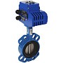 Затвор дисковый поворотный DN 50 PN 10(16) межфланцевый с диском из нержавеющей стали уплотнение-EPDM электропривод Э.Н-ЧФ-030 СИБЗТА купить в Екатеринбурге | "Проконсим"