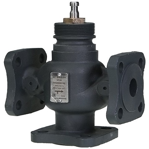 Клапан чугунный регулирующий DN 32 PN 16 под привод 16kv фланцевый до 150гр. РИДАН VF-3R 065Z3358R2 купить в Екатеринбурге | "Проконсим"
