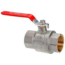 Краны латунные шаровые DN 15-100 PN 25-40 никелированные рычаг муфта-муфта РИДАН BVR-R купить в Екатеринбурге | "Проконсим"