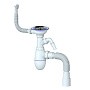 Сифон для мойки Unicorn В436V, 40х50 гибкий отвод, 3 1/2'' х40 с отводом для стиральной машины, круглый перелив купить в Екатеринбурге | "Проконсим"
