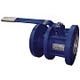 Кран стальной шаровой разборный 11с67п DN 150 PN 16 280мм стандартнопроходной фланцевый с ручкой под задвижку PR