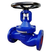 Клапаны запорные DN 15-300 PN 16 серый чугун с сильфонным уплотнением фланцевые АСТА В313 купить в Екатеринбурге | "Проконсим"