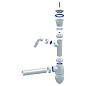 Сифон для умывальника Unicorn А310V, 40х40 прямой отвод, 1 1/2'' х40 чаша из нержавеющей стали с отводом для стиральной машины купить в Екатеринбурге | "Проконсим"