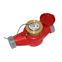  Счетчики горячей воды ВСКМ DN 25-50 PN 16 до 120гр. муфтовые Декаст (ПК Прибор) Qnom  м3/ч  (181100132) со склада Проконсим в Москве