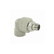 Угольник для радиатора VALFEX 25 PN 25 G-1/2'' американка-НР серый купить в Екатеринбурге | "Проконсим"