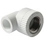 Угольник комбинированный ПП 20-1/2'' PN 25 с внутренней резьбой белый Pro Aqua PA26008P купить в Екатеринбурге | "Проконсим"