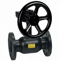 Краны стальные шаровые цельносварные DN 125-300 PN 16 фланцевые ISO с редуктором Broen Ballomax купить в Екатеринбурге | "Проконсим"