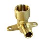 Угольник латунный для PEX труб 16-1/2'' PN 16  под надвижную гильзу Valfex VF.454.AF купить в Екатеринбурге | "Проконсим"