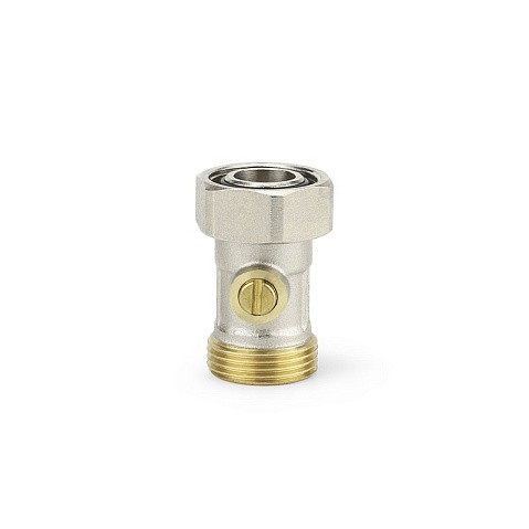 Узелы нижнего подключения VARMEGA VM143 DN20 прямой однотрубный 3/4''x3/4'' евроконус муфта-штуцер купить в Екатеринбурге | "Проконсим"