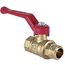 Краны латунные шаровые 11Б27фт1М DN 15-50 PN 25-40 рычаг муфта-штуцер Valfex.215 DeltaPro купить в Екатеринбурге | "Проконсим"