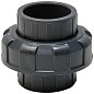 Муфта разборная НПВХ DN 50 PN 16 клеевая уплотнение EPDM черная Aquaviva BOD0500 купить в Екатеринбурге | "Проконсим"