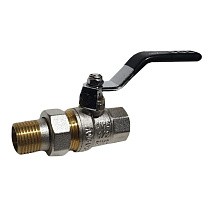 Краны латунные шаровые 11Б27п DN 15-50 PN 25-40 комбинированные рычаг американка SGL купить в Екатеринбурге | "Проконсим"