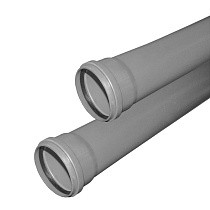 Трубы полипропиленовые DN 50-110 для внутренней канализации серые VALFEX Optima купить в Екатеринбурге | "Проконсим"