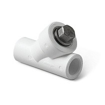 Фильтры сетчатые ПП 45гр. DN 20-40 PN 25 муфта-муфта белые Pro Aqua купить в Екатеринбурге | "Проконсим"
