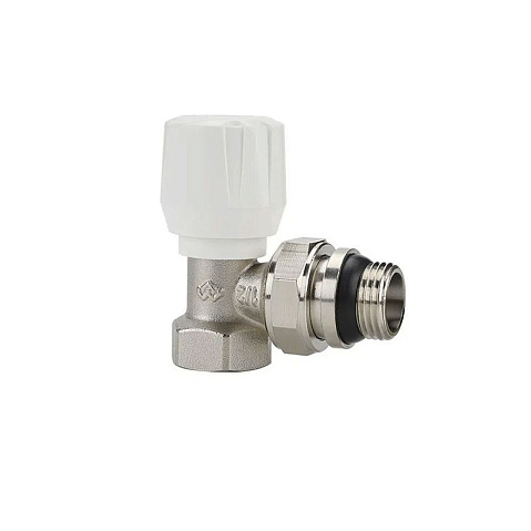 Клапан радиаторный VARMEGA VM10011 DN15 PN10 угловой G-1/2'' с уплотнением муфта-штуцер купить в Екатеринбурге | "Проконсим"