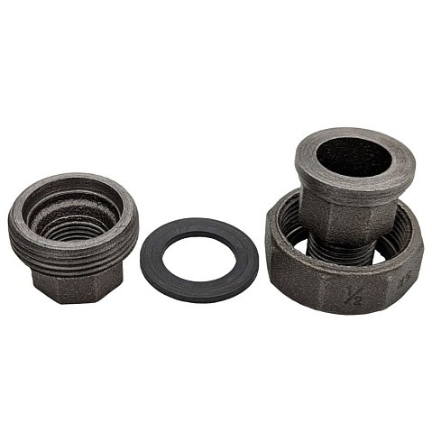 Американка чугунная DN 15-50 PN 16 муфта-штуцер с плоской прокладкой Fittex Plus купить в Екатеринбурге | "Проконсим"