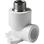 Угольник установочный ПП 20-1/2'' PN 25 с наружной резьбой белый Pro Aqua PA28108P купить в Екатеринбурге | "Проконсим"