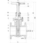 Задвижка чугунная 30ч6бр LT DN 250 PN10 фланцевая параллельная ЛМЗ Семенов купить в Екатеринбурге | "Проконсим"
