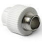 Муфта комбинированная ПП 20-3/4'' PN 25 с наружной резьбой белая Pro Aqua PA23010P купить в Екатеринбурге | "Проконсим"