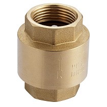 Клапаны обратные пружинные DN 15-50 PN 10-12 латунные муфтовые с пластиковым штоком MVI CV.215 купить в Екатеринбурге | "Проконсим"