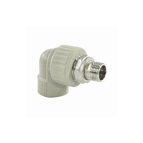 Угольник для радиатора VALFEX 25 PN 25 G-1/2'' американка-НР серый купить в Екатеринбурге | "Проконсим"